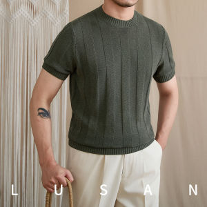 Áo Thun Pha Linen Co Giãn Mạnh Mẽ Cho Mùa Hè Thoáng Khí Và Ôm Sát