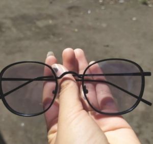 Kacamata Frame 2261 Photocromic Request Lensa Minus Optik Plus Anti Radiasi Vintage Blueray