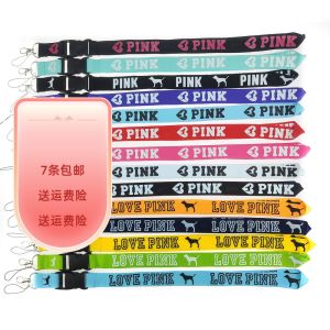 Heart Shaped Sports Brand Mobile Phone Lanyard Key Work ID Badge Clip Buckle Lanyard Digital Accessories Other Models