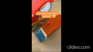 (Pemotong) Alat Packing Dispenser / Tape Cutter Lakban / Selotip Solasi Holder