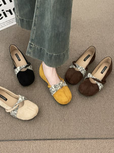 XUJIA | Retro Platform Mary Jane Flat Shoes