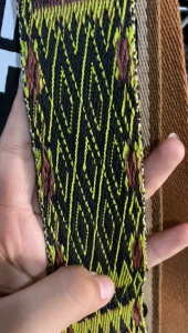 Tali Webbing & Bisban Tas Motif Bahan Katun 5 cm (Meteran)