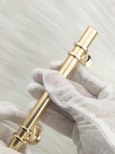 High-Quality Black Gold Cabinet Hardware: Nordic Drawer Handles