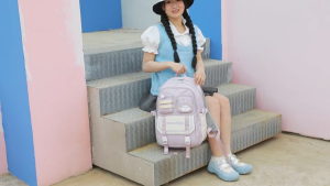 INTAN-STORE Tas Sekolah Anak Wanita SD SMP SMA Banyak Bonus Pola Besar Model Kekinian Ala Korea 2024 Bisa Bayar Ditempat