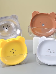 GTB Piring Lucu/Piring Makan Anak/Piring peralatan makan anak lucu/Piring Makan Model Bear/Piring Snack/Piring pesta R1118