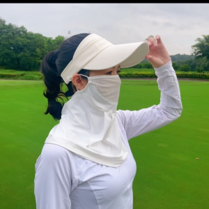 PLAYEAGLE UV Golf FaceMask Lady Golf Face Cover 1 pc/pack