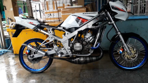 Knalpot Kawasaki Ninja 150 R RR KRR Zx 150 Kolong repsol plat karat gembung 41