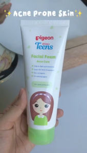 Pigeon Teens Facial Foam Acne Care 100ML - Sabun Cuci Muka Remaja