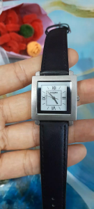 Đồng hồ nữ RENOMA cộc số la mã dây da second hand si nhật- đã qua sử dụng