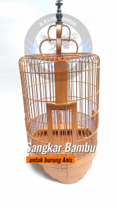 Sangkar anis diameter 36 finishing semprot plitur