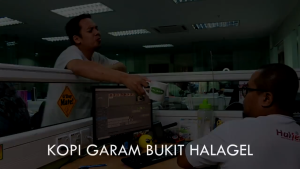 HALAGEL Rock Salt Premix Coffee Kopi Pracampuran (Pack Of 15 Sachets)