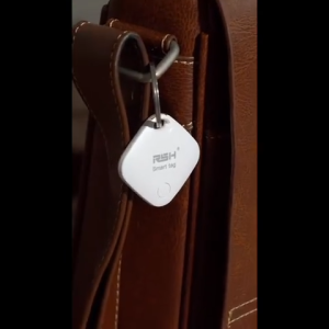 Wireless Smart Tag Tracker for Items - Wireless Anti-Loss Device Mini GPS Personal Global Positioning Tracker Real Time Tracking Smart Device for Car Lost Tracker Bag Item And Bicycle Pet Tracking (iOS Compatible Only) Battery Replaceable