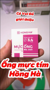 Hộp 6 ống mực Hồng Hà 34mm (3481)