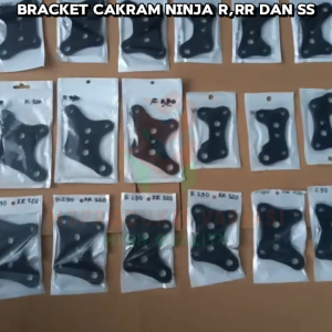 Bracket Cakram Kaliper Disc Depan Ninja R 290 300 320 RR 320 Standar Bracket Rem Cakram Kaliper