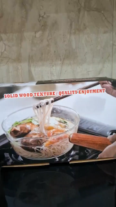 Panci Kaca Borosilicate Gagang Kayu 600 ML: Panci Masak Tahan Panas