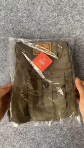 Zweckout Label Celana Cargo Panjang Anak Laki laki Usia 2-12 tahun Slim fit Army