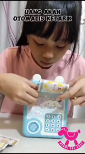 Celengan Pintar ATM Cinnamoroll: Mainan Tabungan & Edukasi Anak