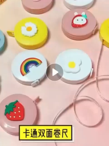 GO67 Meteran Gulung Putar mini 150cm Pengukur Badan Lingkar Perut tukang jahit