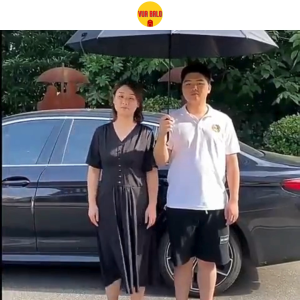 Ô dù tự động che mưa nắng gấp nhỏ gọn cầm tay bấm nút đóng mở 2 chiều chống UV chống thấm