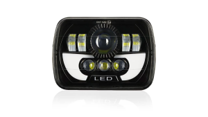 ANMINGPU 300W 5X7 Led Headlights Led Sealed Beam head light lamp With High Low Beam Led Headlight