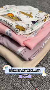 BABYLEON Selimut Bayi Sleep Sack 0-3Th Kantong Tidur Bayi Balita Newborn GY-228 Bedong Bayi 100% Katun Sleep Sack Bayi Selimut Bayi Terbuka Ritsleting Matras Sprei Kantong Tidur Bayi Bedong Instan Selimut Bayi Instan