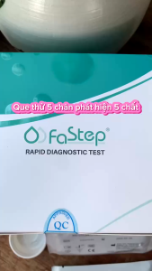 [HCM] Que thử ma tuý tổng hợp 5 chân Fastep USA độ chính xác cao che tên sản phẩm