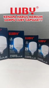 Grosir Lampu LED Luby Capsule 18-45 Watt & LED Jumbo Bergaransi