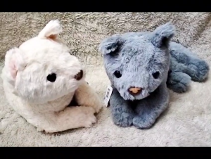 Boneka Lying Cat Boneka Kucing Tengkurap M