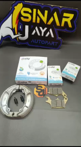 Elig Kampas Rem Depan EM354 & Belakang SCM-H18 Beat . Beat FI . Beat FI ESP . Beat Street . Beat Pop