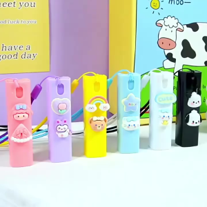 Botol Parfum Mini Travel 10ml - Botol Spray Plastik Karakter Lucu - Tempat Semprotan Decant Parfum Hand Sanitizer