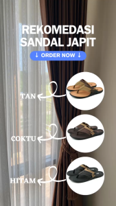 ALOPE - Sandal Japit H 17 Sandal Pria Sandal Rumah simple - Sandal Pria Size 37-45, Warna Tersedia - Size Standard