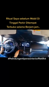 Payung Untuk Kaca Depan Mobil Pelindung Panas Matahari Model Lipat Car Umbrella Sunshield Mobil GZ