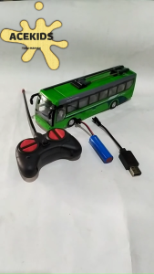 Mainan Remot Control Bus City Bis RC Murah Edukasi Kendaraan Umum Bus