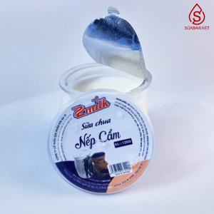 Sữa Chua Nếp Cẩm Ba Vì Zmilk Thùng 6 Hũ/12 Hũ