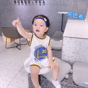 EY Kids Baby Clothes Basketball Romper Summer Sleeveless Romper Basketball Theme 100% Cotton Newborn