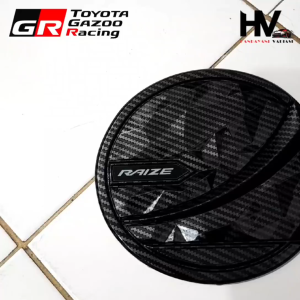 Tank Cover Karbon Toyota Raize 2022 & 2024: Aksesoris Mobil Toyota