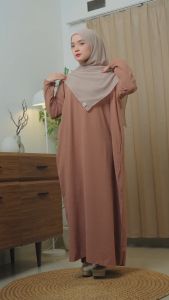 Abaya Turkey Wanita Hulya Gamis Syari Kaftan Baju Muslim Syari By Umnawear