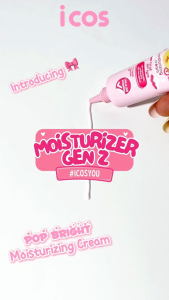 ICOS POP BRIGHT MOISTURIZING CREAM