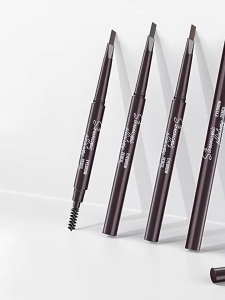 คิ้ว สองหัว แบบ ดินสอเขียนคิ้ว สามเหลี่ยม หมุนได้ สีธรรมชาติ กันเหงื่อ ติดทนนาน แต่งหน้า สำหรับกระดูกแบบดินสอเขียนคิ้ว มากๆ สีน้ํา กันน้ํา รวมถึงผลิตภัณฑ์ที่ดีที่สุด