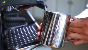 Stainless Steel Milk Steaming Cup Frothing Pitcher for Espresso Coffee Maker