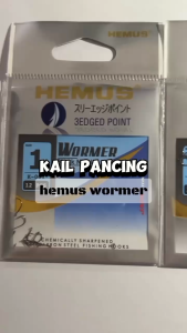Kail Pancing Hemus Wormer 1 - 12 / Mata Kail Ikan Mas Mujair Wader Ukuran Kail Kecil