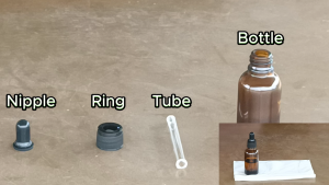 20pcs Amber Glass Bottle Essential oil Bottle Dropper / Dripper 5ml 10ml15ml 20ml 30ml