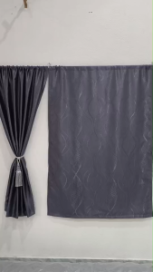 ชุดผ้าม่านหน้าต่าง แบบเจาะตาไก่ พิมพ์ลายดอกชบา 2 ด้าน ตรงปก เครื่องดื่ม ความสูง 150 สม