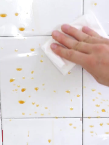 TUTU Stiker Wallpaper Dinding Tembok Anti Minyak Dapur Transparan