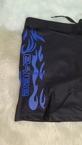 Quick Dry Mens Swimming Trunks Sport Underwear  Breathable Elastic Swimsuit