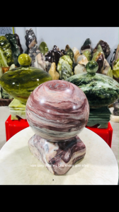 Quả Cầu đá phong thủy đường kính 10->20cm