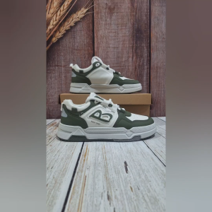 Sepatu Sneakers Import Pria Dewasa RENDY SHOES B Fashion tali And Elastic BISA COD-FREE DUS