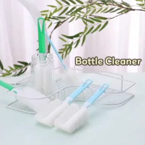 Bottle Sponge Cleaning Brush High Quality Portable Sponge Foldable Cup Bottle Brush Baby Bottle Brush