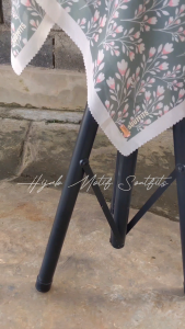 Soutfits Hijab Jumbo Syari Cute Flower 02 - Hijab Segi Empat Bahan Voal Motif Premium - Kerudung