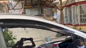 Mitsubishi Xpander 2018 to 2026 OEM / INJECTION TYPE Black Window Door Visor Thailand Quality Car Accessories